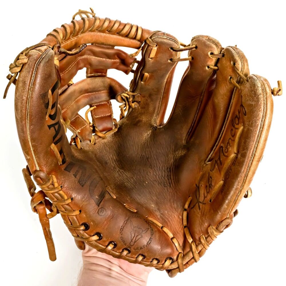 Spalding Vintage American League Baseball Glove 42-3235 Rick Monday 1980s